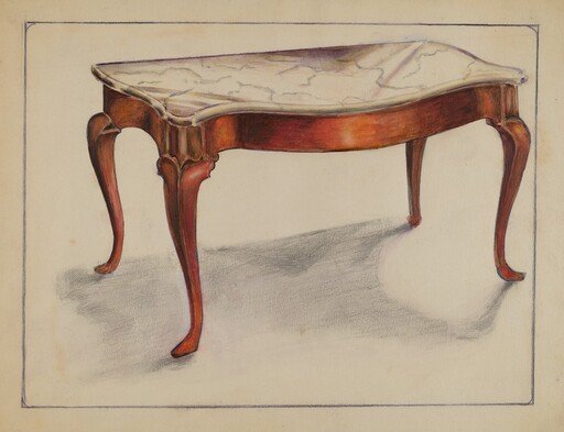 Marble Top Table