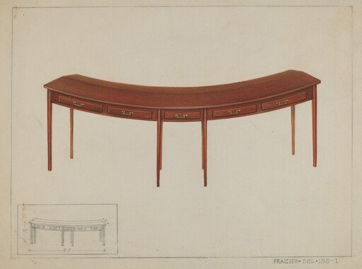 Circular Desk