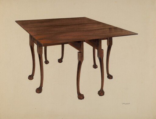 Gatelegged (Table) Ball & Claw Feet