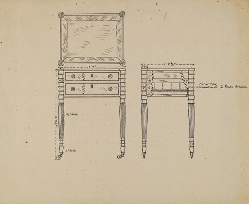 Sewing and Work Table
