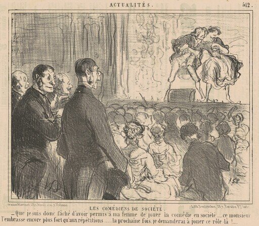 Les comédiens de société
