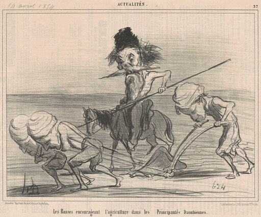 Les russes encourageant l'agriculture
