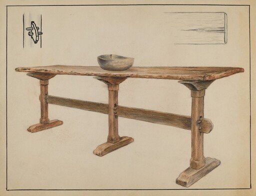Trestle Table