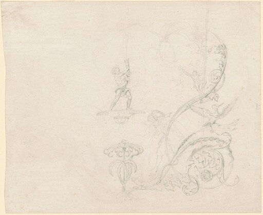 Studies of Fountain Decorations