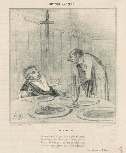 L'épée de Damoclès