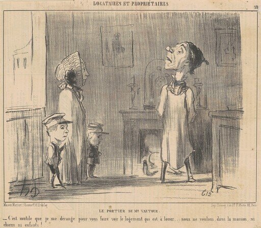 Le portier de Mr Vautour