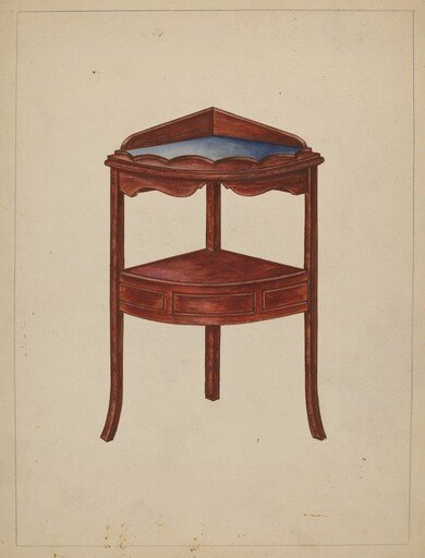 Corner Wash-stand
