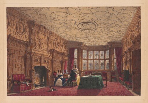 Caved Parlor, Crewe Hall, Cheshire