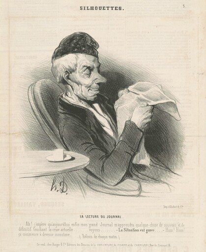 Le lecture du journal