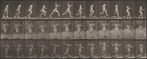 Plate Number 170. Jumping from stone to stone across a brook