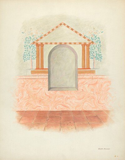 Wall Painting: Restoration Drawing