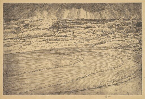 Heavy Surf, High Tide, Easthampton