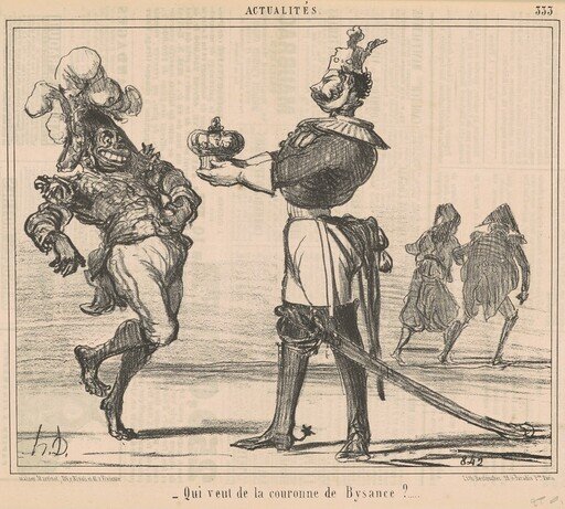 Qui veut de la couronne de Bysance?