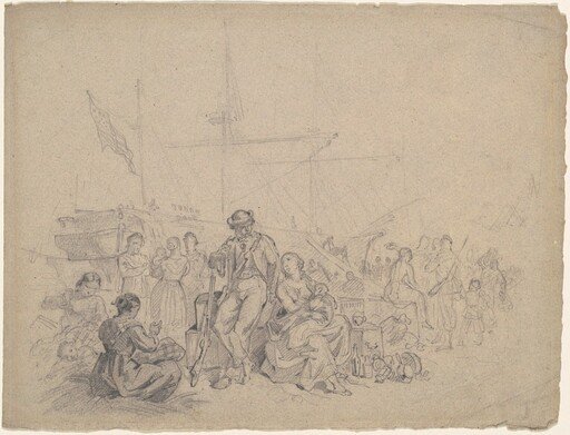 Dockside Scene