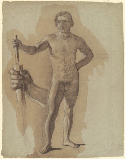 Study for "The Landing of Columbus"