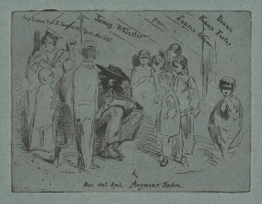 Title Page for "Douze Eaux Fortes d'après Nature"