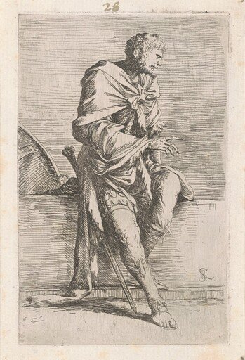 Soldier Seated