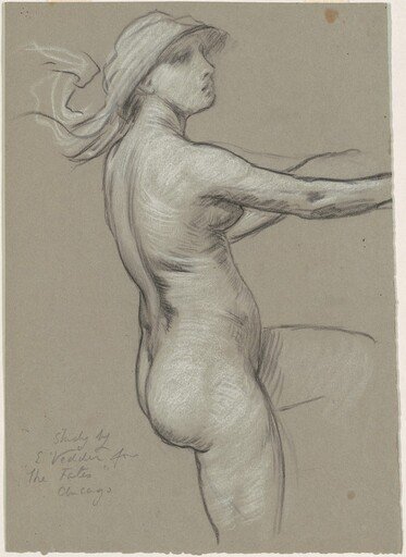 Study for "The Fates Gathering in the Stars"