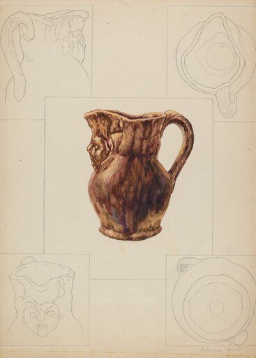 Toby Pottery Jug