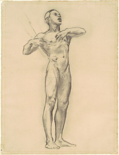 Study of Orpheus for "Classic and Romantic Art"