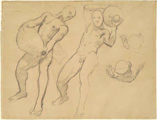 Studies of Notus for "The Winds"