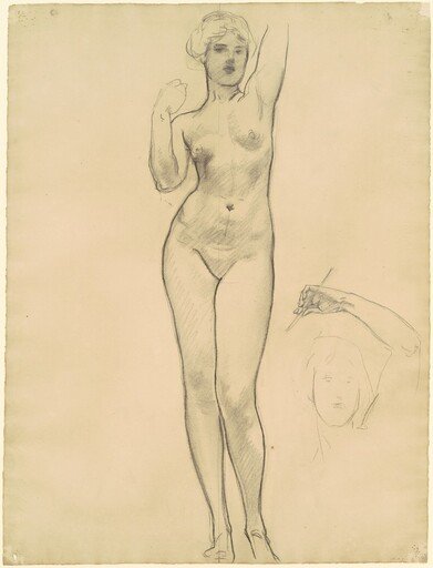 Studies of Aphrodite for "Aphrodite and Eros"