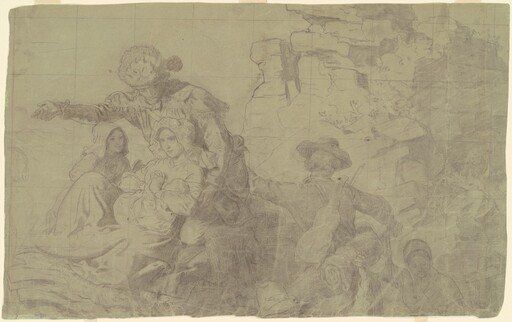 Study for "Westward the Course of Empire Takes Its Way"