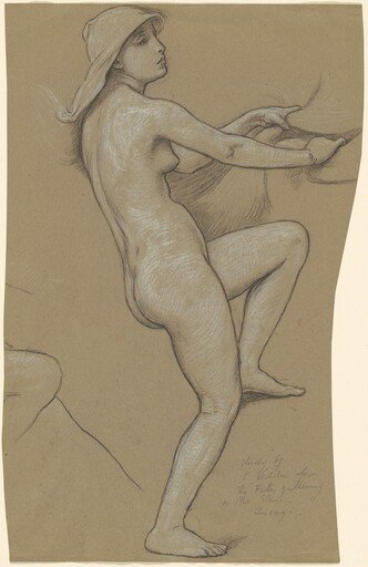 Study for "The Fates Gathering in the Stars"