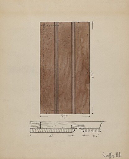 Original Inside Door to Sacristy