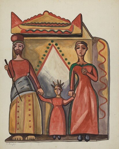 Bulto - Holy Family