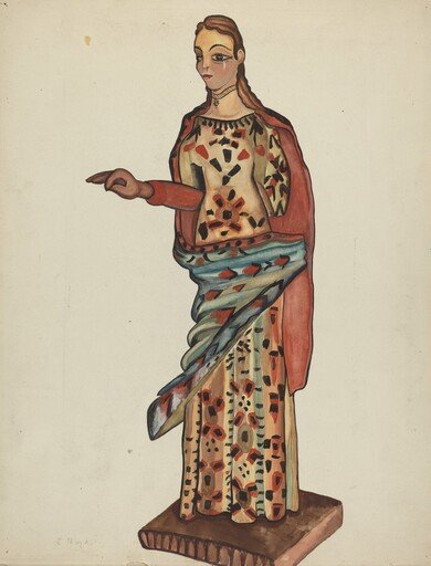Bulto (Wooden Figure of Saint)