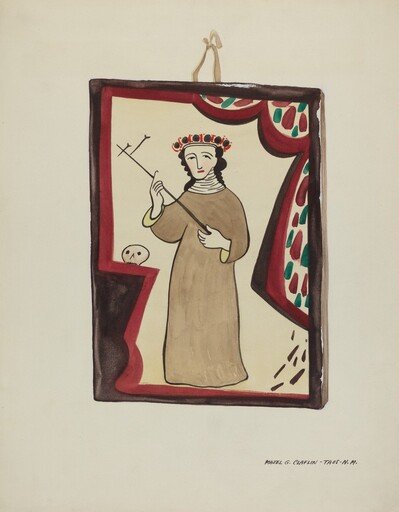 Retablo-Santa Rita