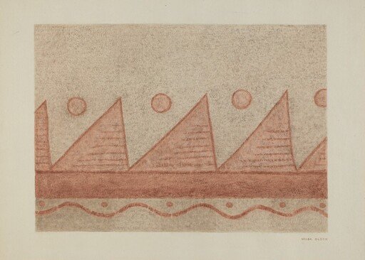 Section of Wall Decoration-Mission San Francisco de Assis (Dolores)
