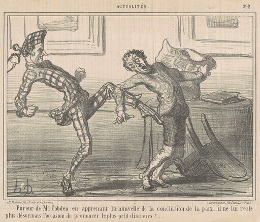 Fureur de Mr Cobden ...