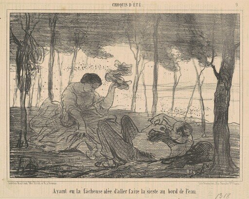 Ayant eu la facheuse idée d'aller ... au bord de l'eau