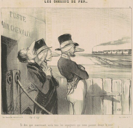 Et ... Voila ...Les voyageurs qui nous passent devant le nez!