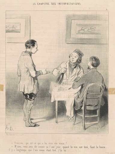 François, qui est-ce qui a bu mon vin ...