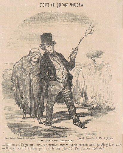 Une promenade conjugale