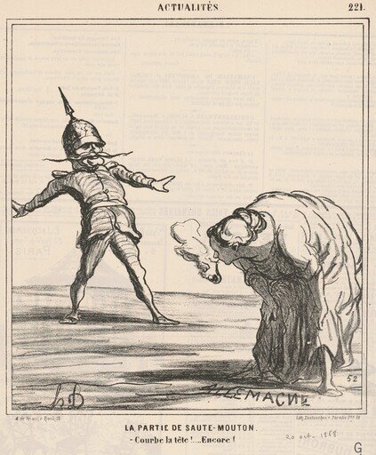 La partie de saute-mouton