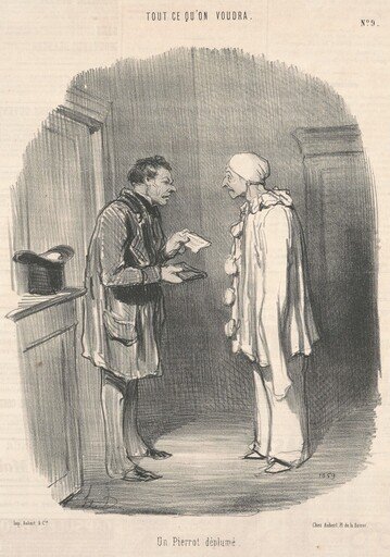 Un pierrot déplumé