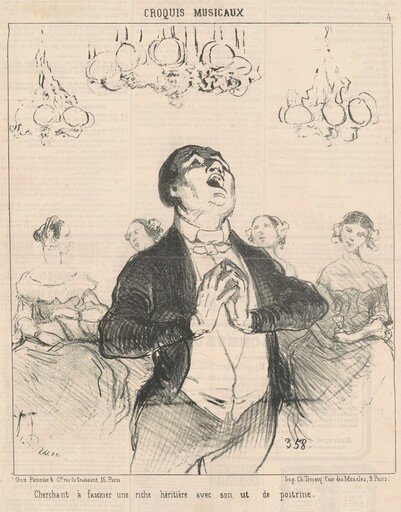 Cherchant a fasciner une riche ...