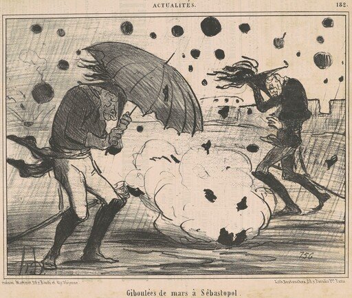 Giboulées de mars a Sébastopol