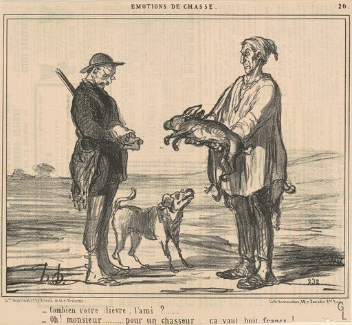 Combien votre lièvre, l'ami?