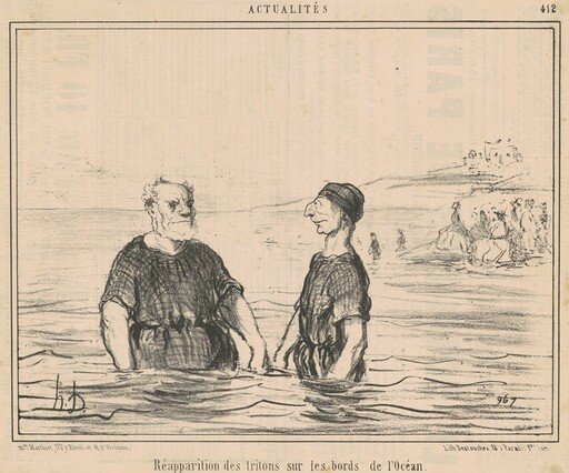 Rèapparition des tritons ... de l'océan