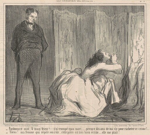Pardonnez-moi, o mon dieu! ...