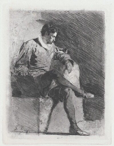 Seated Man in Sixteenth-Century Costume