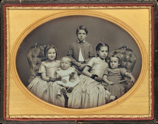Portrait of Five Children