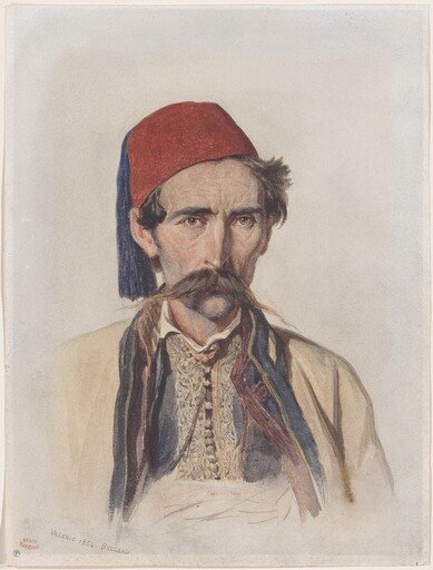 Moustachioed Slav in Belgrade