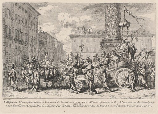 Mascarade Chinoise faite a Rome (Chinese Masquerade)