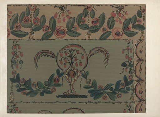Hand Painted Wall (Detail)